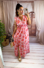 Charger l'image dans la galerie, Robe longue rose et fuchsia IZÏA  (38 au 48)