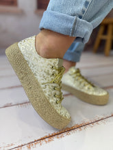 Charger l'image dans la galerie, Basket léopard gold COLINE (36 au 41)