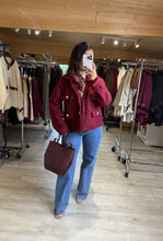 Charger l&#39;image dans la galerie, Veste bordeaux Ariana ( 36 au 44)