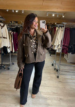 Charger l&#39;image dans la galerie, Veste chocolat Ariana ( 36 au 44 )