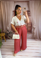 Charger l'image dans la galerie, Pantalon terracota clair LONDRES ( 38au48)