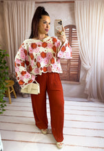 Charger l'image dans la galerie, Pantalon plissé terracotta ALMEA (34au 48)