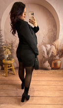 Charger l&#39;image dans la galerie, Perfecto suédine noir étincelle TALIA (36 au 48)⭐️