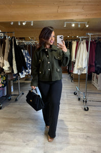 Veste kaki ARIANA (36 au 44)