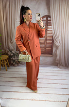 Charger l'image dans la galerie, Blazer oversize terracota SORAYA (38 au 46)