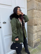 Charger l&#39;image dans la galerie, Manteau kaki MELISSA (36 au 46)