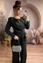 Charger l'image dans la galerie, Top noir ÉLODIE (34 au 38)