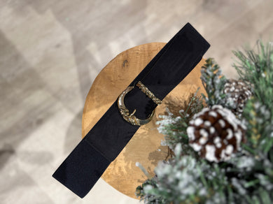 Ceinture élastique noir z4