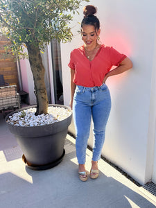 Jeans mom fit Alexandra ( taille 34 au 42 )