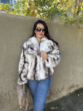 Charger l&#39;image dans la galerie, Manteau fourrure synthétique écru YLA (36 au 44)