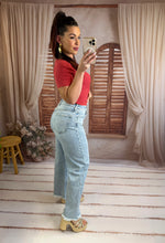 Charger l'image dans la galerie, Jeans ballon fit cropped CAMILLE (