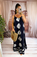 Charger l'image dans la galerie, Robe à bretelles bleu marine HÉLIA (40 au 54 ) New