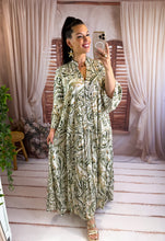Charger l'image dans la galerie, Robe loose kaki THAIS (38 au 46