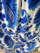 Charger l'image dans la galerie, Robe motif bleu Lora  (36 au 50)
