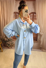 Charger l'image dans la galerie, Chemise bleu clair MISSY (38 au 48)