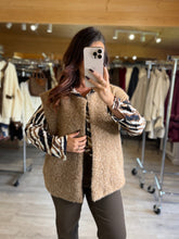 Charger l&#39;image dans la galerie, Gilet sans manches camel YOU (34 au 44)
