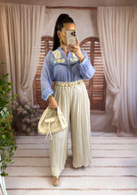 Charger l'image dans la galerie, Pantalon Plissé beige LONDRES (38 au 48)