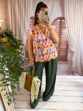 Charger l'image dans la galerie, Top fleuri multicolore JEANETTE (36 au 48)