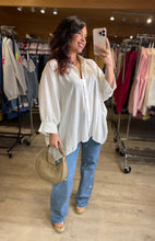 Charger l'image dans la galerie, Chemise ample blanc CORALIA (38 au 48)