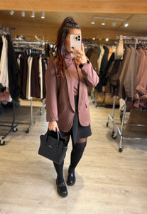 Blazer marron TILIA (34 au petit 52)
