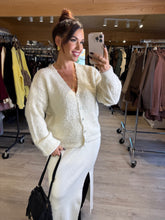 Charger l&#39;image dans la galerie, Gilet écru LISY (36 au 44)