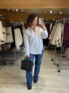 Chemise blanche uni EVANNE (36 au 44 )