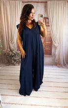 Charger l'image dans la galerie, Combinaison coupe large bleu marine RACHEL (46 au 54)