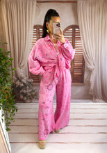 Charger l'image dans la galerie, Pantalon rose gaz de coton bandana ( 36 au 46 )