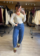 Charger l&#39;image dans la galerie, Jeans bleu balloon HANEIA (34 au 42)