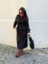 Charger l&#39;image dans la galerie, Manteau long noir COLETTE (34 au 44)