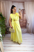 Charger l'image dans la galerie, Ensemble top + jupe jaune MANON (36 au 42)
