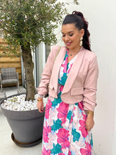 Charger l&#39;image dans la galerie, Blazer court vieux rose MIA ( 36 au 48 )