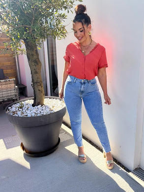Jeans mom fit Alexandra ( taille 34 au 42 )