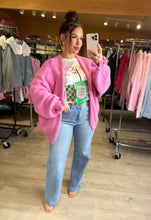 Charger l'image dans la galerie, Maxi gilet rose ALLEGRA (36 au 46)