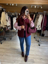 Charger l&#39;image dans la galerie, Gilet sans manches bordeaux YOU (34 au 44)