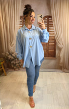 Charger l'image dans la galerie, Chemise bleu clair MISSY (38 au 48)