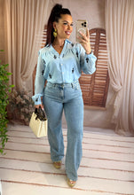 Charger l'image dans la galerie, Jeans large bleu clair VALENCE (36 au 44)