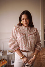 Charger l'image dans la galerie, Chemise fleuri rouge VERA (34 au 48 )