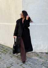 Charger l&#39;image dans la galerie, Manteau long noir COLETTE (34 au 44)