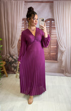 Charger l'image dans la galerie, Robe longue violet KURTY (36 au 40)