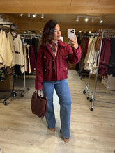 Charger l&#39;image dans la galerie, Veste bordeaux Ariana ( 36 au 44)