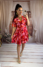 Charger l'image dans la galerie, Robe courte corail MAURICE (36 au 48)