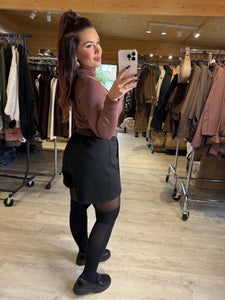 Jupe short noir KAM (36 au 50)