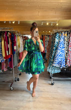 Charger l&#39;image dans la galerie, Robe courte bleu/verte Astrid ☀️( s/m/l)