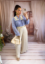 Charger l'image dans la galerie, Pantalon Plissé beige LONDRES (38 au 48)