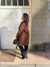 Charger l&#39;image dans la galerie, Manteau soleil marron NAIRA (42 au 48)