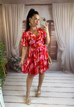 Charger l'image dans la galerie, Robe courte corail MAURICE (36 au 48)