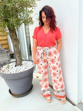 Charger l&#39;image dans la galerie, Pantalon large orange CORINA ( 34 au 48 )