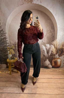 Jeans noir baloon HANEIA (34 au 42)⭐️