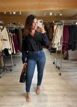 Charger l&#39;image dans la galerie, Jean slim bleu FANNY (36 au 46)